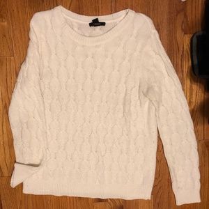 White Knit Sweater